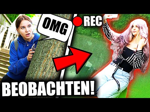 1 TAG Schwester heimlich VERFOLGEN & BEOBACHTEN ! 🤫 - Celina
