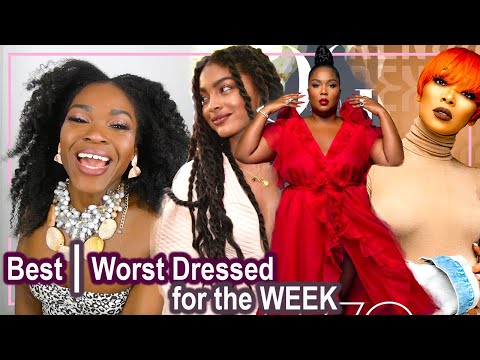 Best Worst Dressed Week - Lizzo Tiny Harris Cuppy Yara Shahidi Sharon Alexie Meg Thee Stallion