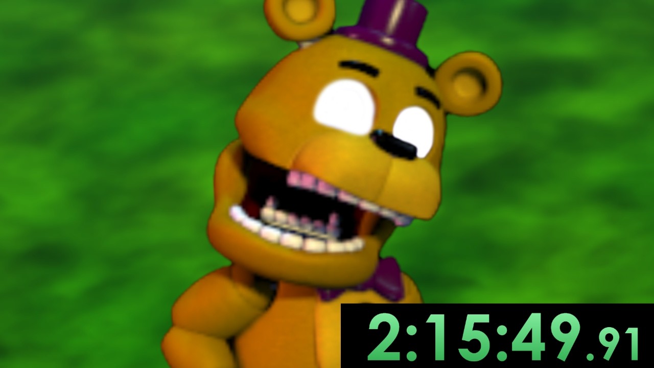 I Tried 157% Speedrunning FNAF World