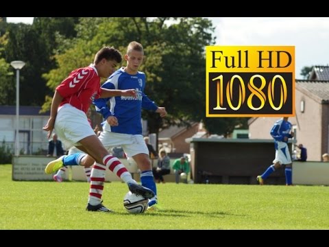 Voetbalwedstrijd Rood-Wit A2 - SVC A1