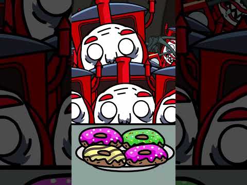 100,000 🚂 CHOO CHOO CHARLES Babies are SO HUNGRY... (Cartoon Animation)