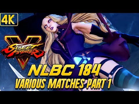 Street Fighter V Arcade Edition - Oki vs Rezlam, J1 vs. Idom @ NLBC 184 [4K/60fps]