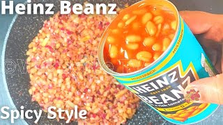 Healthy Easy winter breakfast / Easy Dinner recipe| Heinz Masala Baked Beans on brown Toast recipe