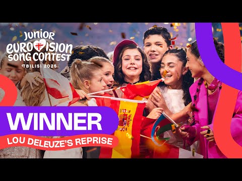 Winner's Reprise 🏆 Lou Deleuze - Ce Monde | France 🇫🇷 | Junior Eurovision 2025 | #JESC2025