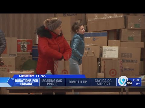 CNY Ukrainian community ships out humanitarian supplies