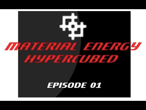 Minecraft [HQM] Material Energy^4 E1 - Alpha