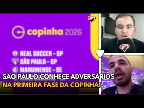 JOGA EM SOROCABA! SÃO PAULO ENFRENTARÁ ESTREANTES NA PRIMEIRA FASE DA COPINHA