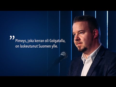 Raamattu avautuu - Pimeys, joka kerran oli Golgatalla, on laskeutunut Suomen ylle