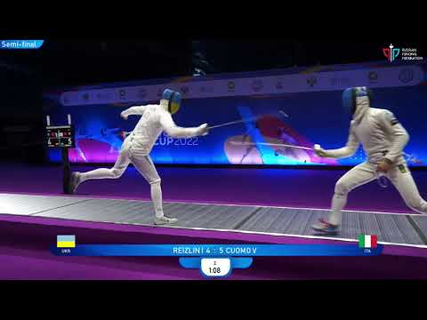 Sirius Epee 2022, ME Ind T4 Cuomo ITA - Reizlin UKR