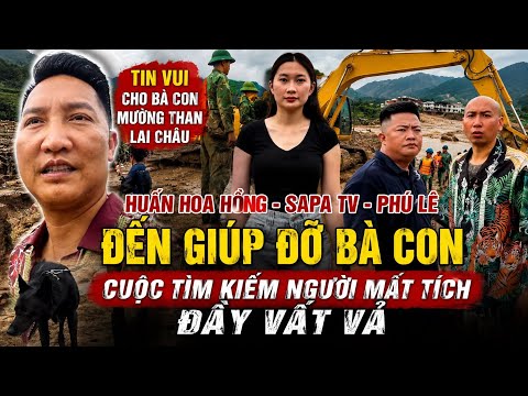 Tin Vui Mường Than Lai Châu: Huấn Hoa Hồng, Sapa TV, Phú Lê Đến Tiếp Sức, Tìm Người Mất Tích
