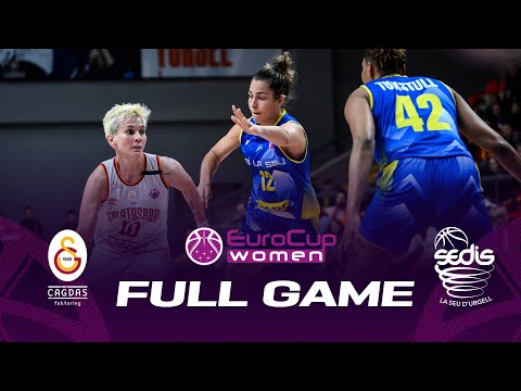 Galatasaray Cagdas Factoring v Cadi La Seu | Full Basketball Game | EuroCup Women 2023