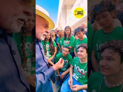 JUVENTUDE DE CATALÃO EMOCIONA LULA E  FORTALECE A ESPERANÇA NO FUTURO DO BRASIL