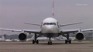 Old footage (2007) | British Airways B767 | up close take-off