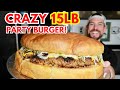 WORLD’S LARGEST BURGER CHALLENGE-SOLO!! IMPOSSIBLE 15LB BURGER!! | SCOTT EATS YOUTUBE