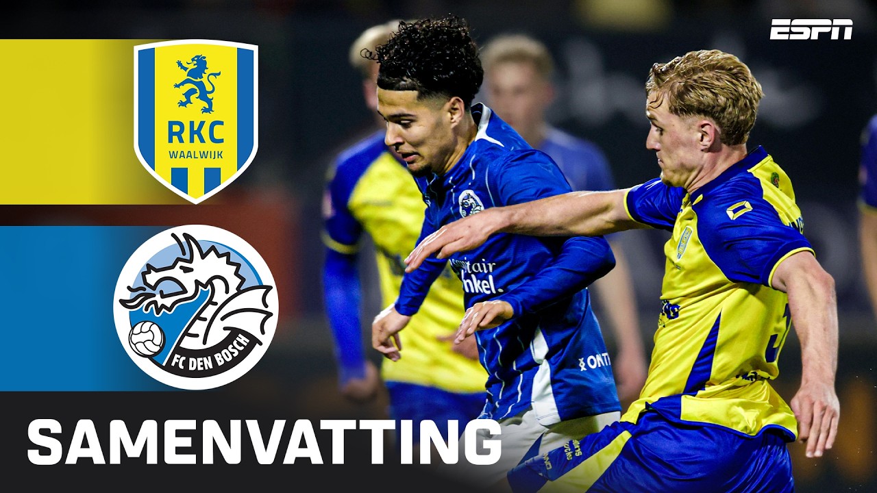 RKC Waalwijk vs Den Bosch Highlights