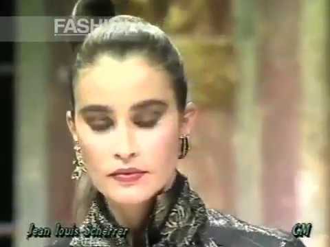 "Jean Louis Scherrer" Autumn Winter 1988 1989 Paris pret a porter women by Canale Moda