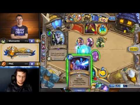 Hearthstone Grandmasters 2019: Monsanto vs PNC | Playoffs Day 1 | Americas