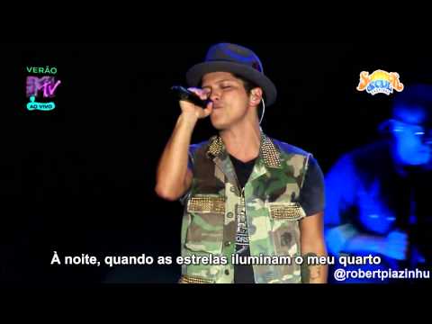 Bruno Mars - Talking To The Moon (Live HD) Legendado em PT- BR