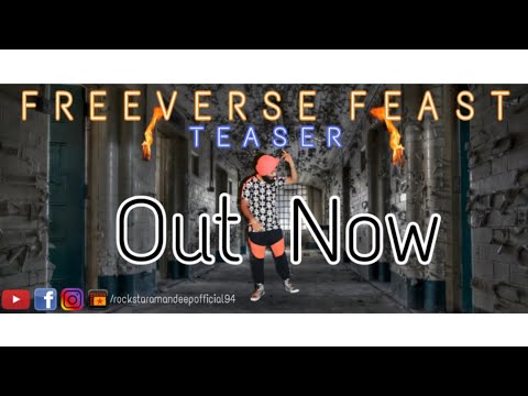 Amandeep singh Freeverse Feast Cover TEASER OUT Ft.  Rockstar Amandeep 
