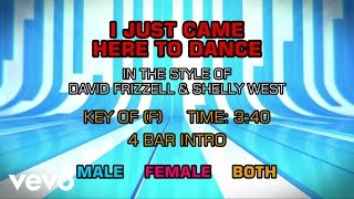 Shelly West, David Frizzell - I Just Came Here To Dance (Karaoke)