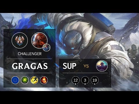 Gragas Support vs Braum - EUW Challenger Patch 9.24