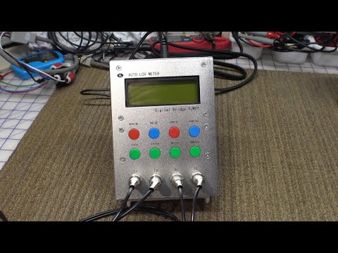 XJW01 LCR Meter Review Demonstration and Calibration