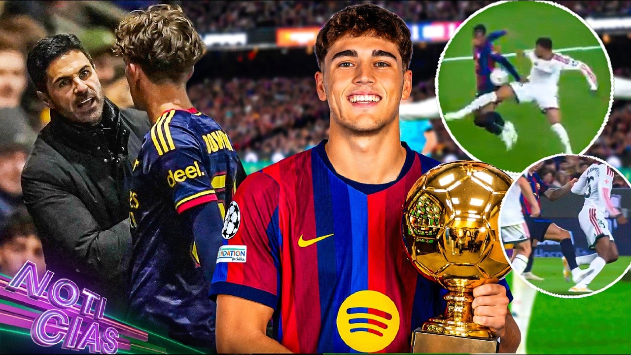 Cubarsí ‘Golden Boy’ | “No era penal ni roja” en el Clásico | Bronca de Arteta a su joya