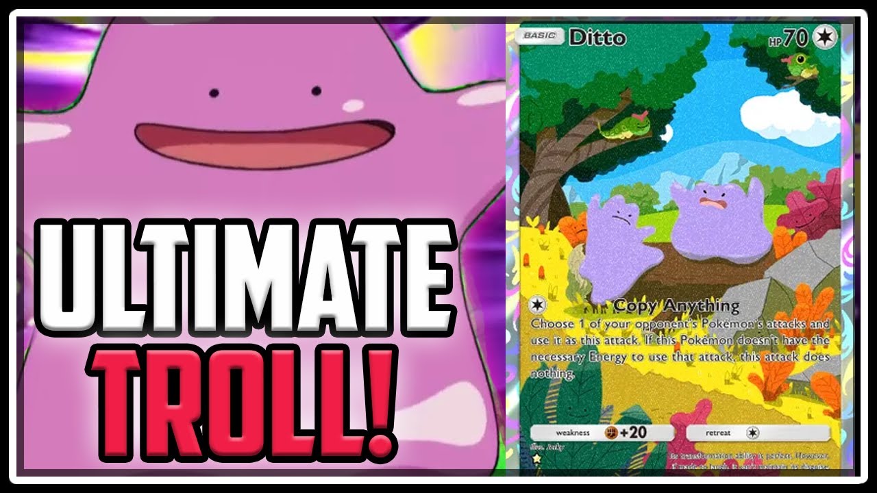 Use DITTO to Troll META Decks! Pokemon TCG Pocket