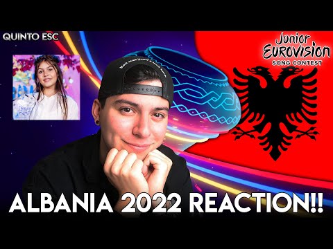 Kejtlin Gjata - Pakëz diell Reaction - Junior Eurovision 2022(Albania) - Quinto ESC