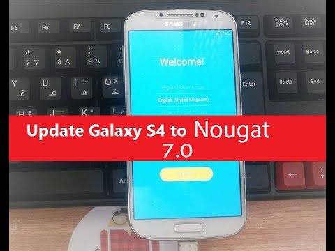 Exclusive: Update Samsung Galaxy S4 GT-I9500 Like S8 Edge (android 7.0 Nougat) Video