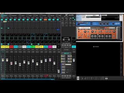 Using external Plugin Effects with XR18 in live application.