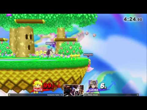 SOT SSBU Monthly - Awesome Cake (Peach) vs Abbey Street (Lucina) - Pools