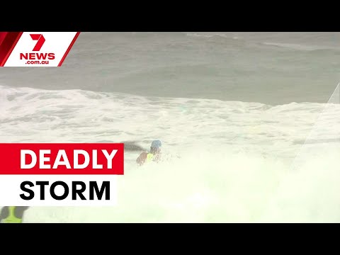 Deadly storm batters Sydney and NSW coast | 7NEWS