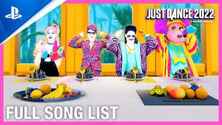 PlayStation Just Dance 2022 - Full Song List | PS5, PS4 anuncio