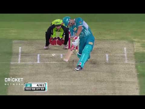 Chris Lynn 100 sixes in 100 seconds