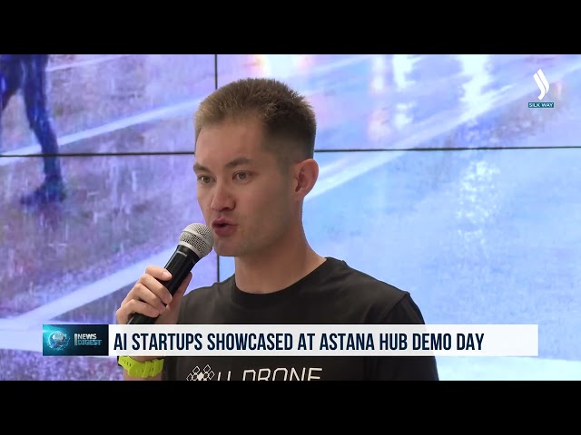 AI чөйрөсүндөгү стартаптар Astana Hub'тагы Demo Day иш-чарасында тааныштырылды