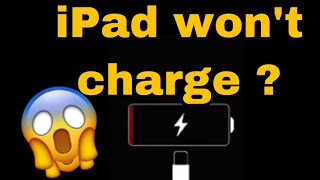 HOW TO FIX APPLE iPad Air DEAD RED BATTERY ICON|NOT CHARGING|