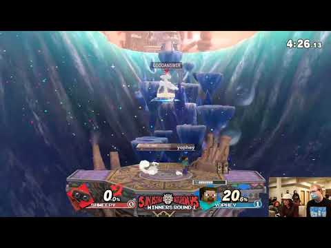 Shweepy (ROB) vs Yophey (Steve) -  Winners Round 1  - Sinistar Saga #40