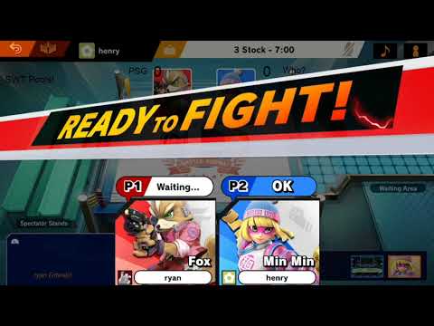 SWT NW Qualifier SSBU Online Tournament - PinkShirtGuy (Min Min) vs. Who? (Fox) Pools