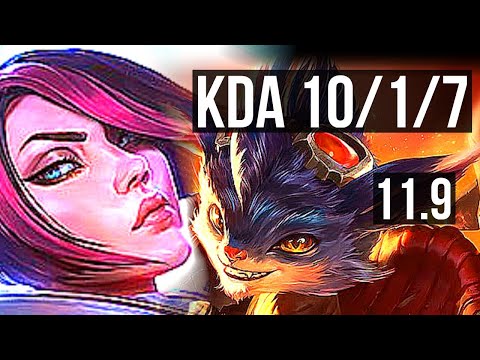 FIORA vs RUMBLE (TOP) | 10/1/7, Rank 5 Fiora | NA Challenger | v11.9