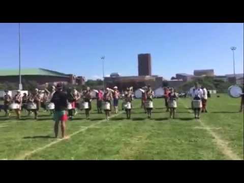 UMass Drumline 2014: Earth, Wind & Fire - Drill - Band Camp