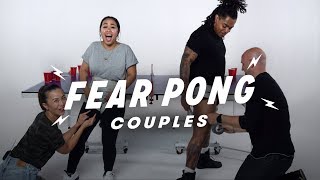 Couples Play Fear Pong (Elissa &amp; Peter vs. Casey &amp; Jarvis) | Fear Pong | Cut