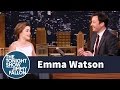 Emma Watson Once Mistook Jimmy Fallon for Jimmy Kimmel