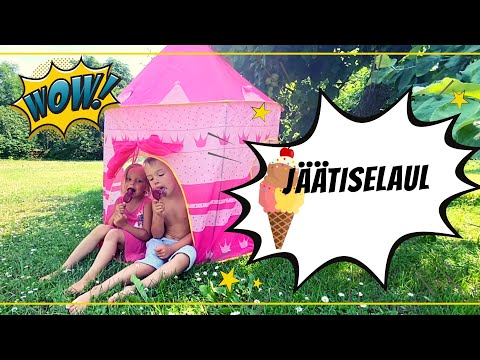 JÄÄTISELAUL | Lastelaulud | Ice-cream Song #lastelaul