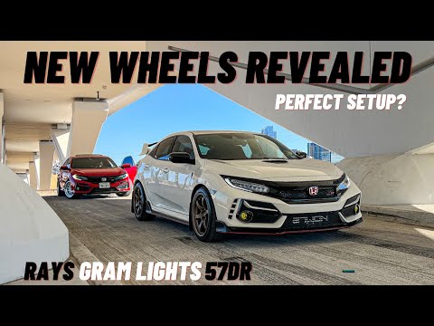 BEST Type R Mod? NEW WHEELS INSTALL (Rays Gram Lights 57DR)