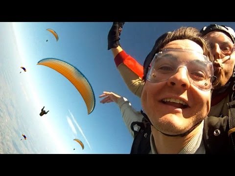 Fallschirmsprung – Wir stürzen 4000 Meter ab!