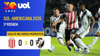 BARRACAS CENTRAL 0 X 0 VASCO | MELHORES MOMENTOS | SUL-AMERICANA 2026