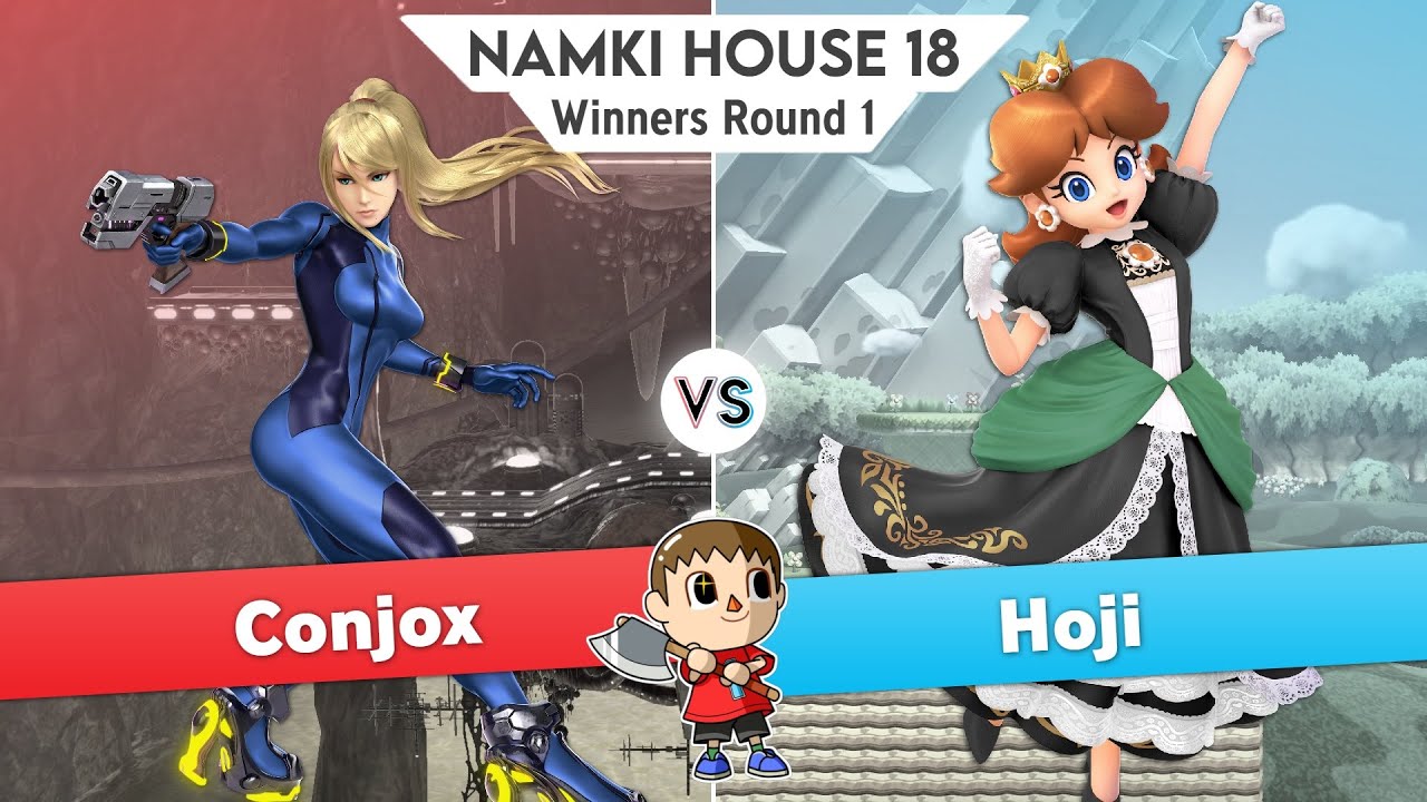 Conjox(Ze
ro Suit Samus) Vs Hoji(Daisy) - Winners Round 1 - Namki House 18