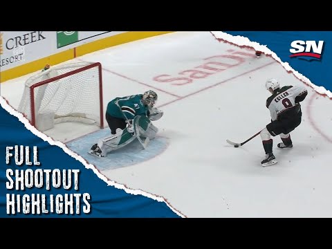 Arizona Coyotes at San Jose Sharks | FULL Shootout Highlights