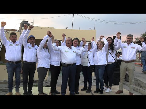 Con Mas Michoacán Chava Camacho busca la reelección en Queréndaro